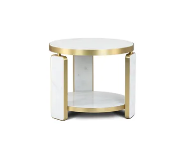 GUISE - Round marble coffee table for living room _ JOSÉ LEITE DE CASTRO